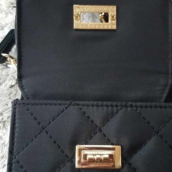 Black quilted crossbody bag - Picture 6 of 6